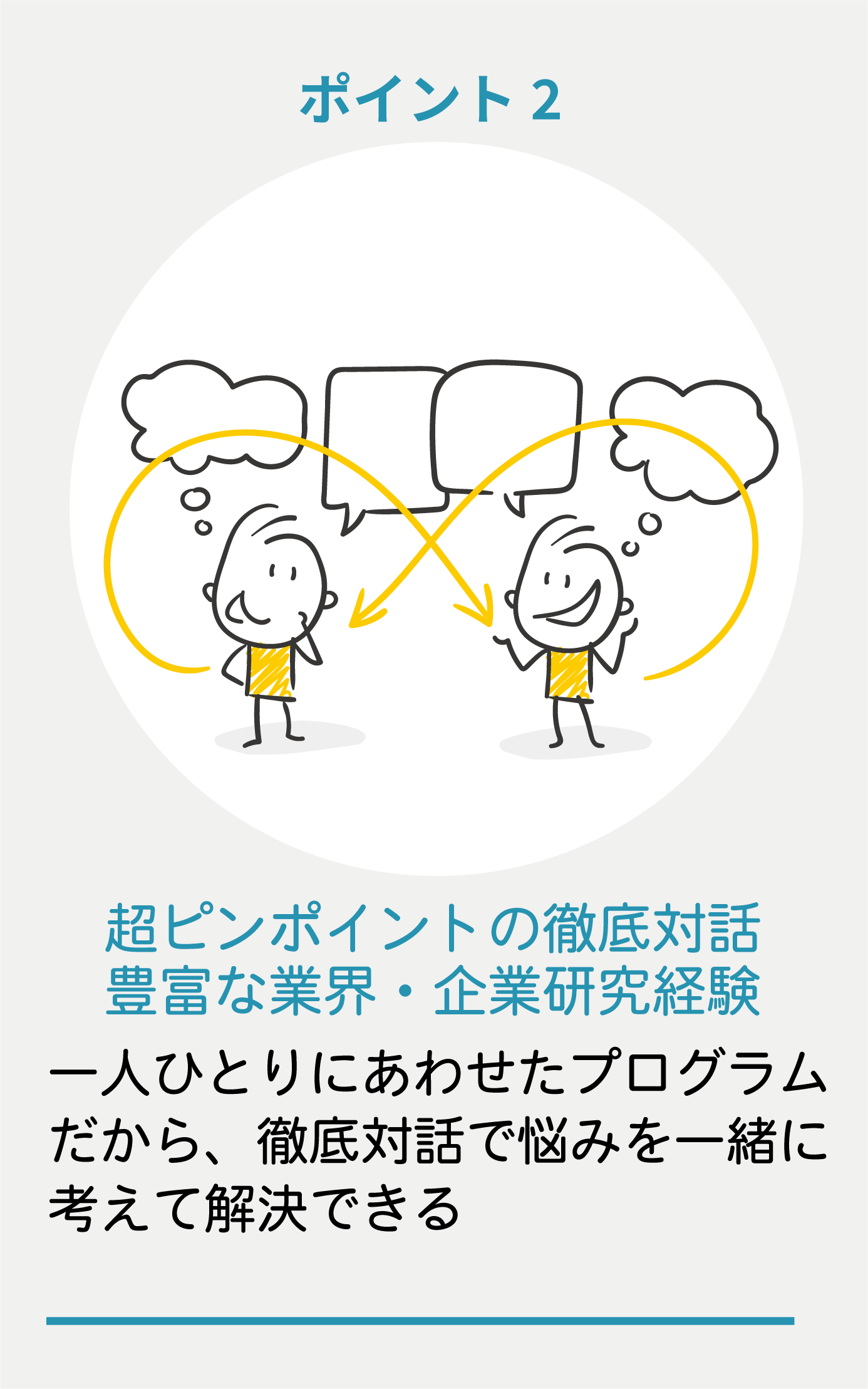 このような学生さんは、すぐモチスキ先生へ駆け込もう! ・モチスキ先生とラストスパートをかけたい ・いままで一人で就活してきたが、ESはしっかり確認、面接はしっかり伴走して欲しい ・このままではどの企業にも合格する気がしない、確信がほしい —すべては若者の「この仕事に就いて、本当によかった!」のために